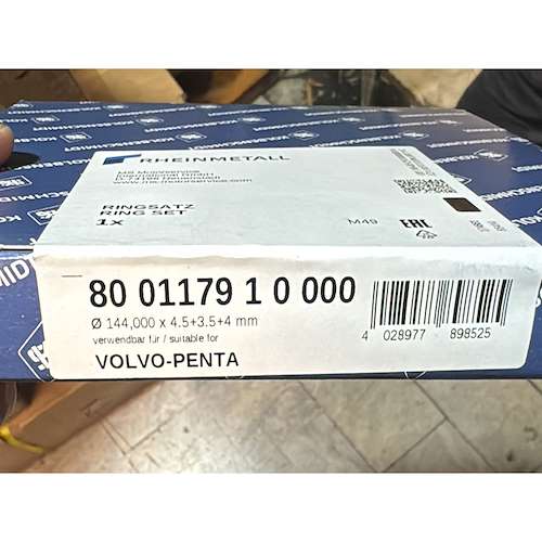 لوازم موتور ژنراتور ولوو TWD1645